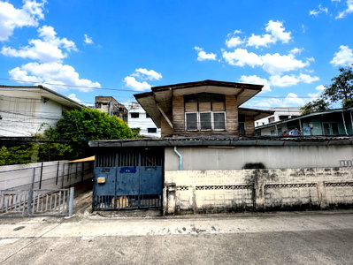 Land for sale วิทยาลัยสิ่งแวดล้อม : 🔥 Beautiful plot of land, wide frontage on a 6-meter road 🔥 Land Vibhavadi 16/8 / 107 sq.wa. NUB035