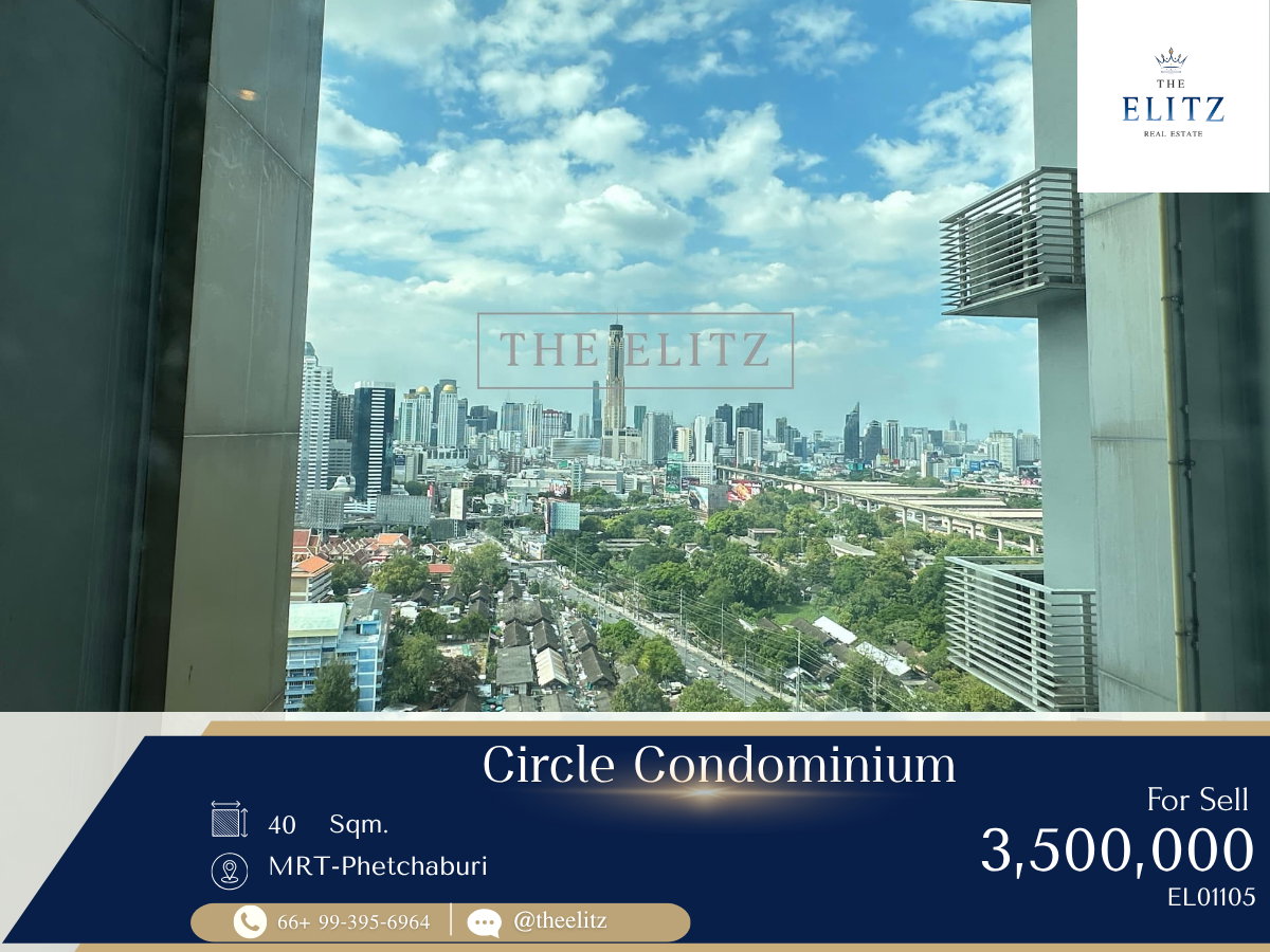 รูป ✨ Modern Urban Living at Its Best! Stunning Condo for Sale at Circle Condominium ✨ - รูปที่ 1/23