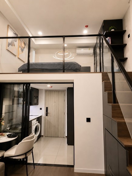 รูป 🏙️✨ ให้เช่า Park Origin Chula-Samyan | ห้องหรู Duplex 2 ชั้น วิวเมืองสวย ชั้นสูง พร้อมอยู่ ใจกลางกรุงเทพฯ - รูปที่ 2/18