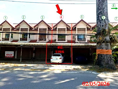 SHOP HOUSE 21.7 Sq.w. Saraphi Chiang Mai for 2.3M