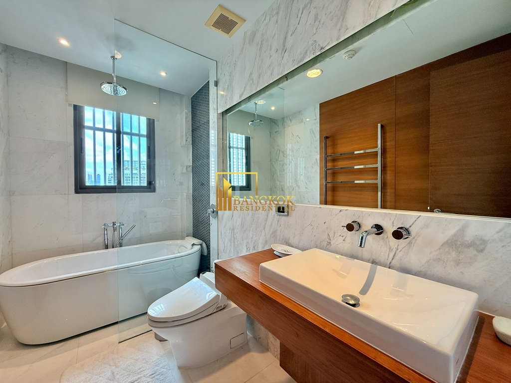 รูป Aequa | Stunning 4 Bed Duplex Penthouse For Rent in Thonglor - BR61399CD - รูปที่ 40/65