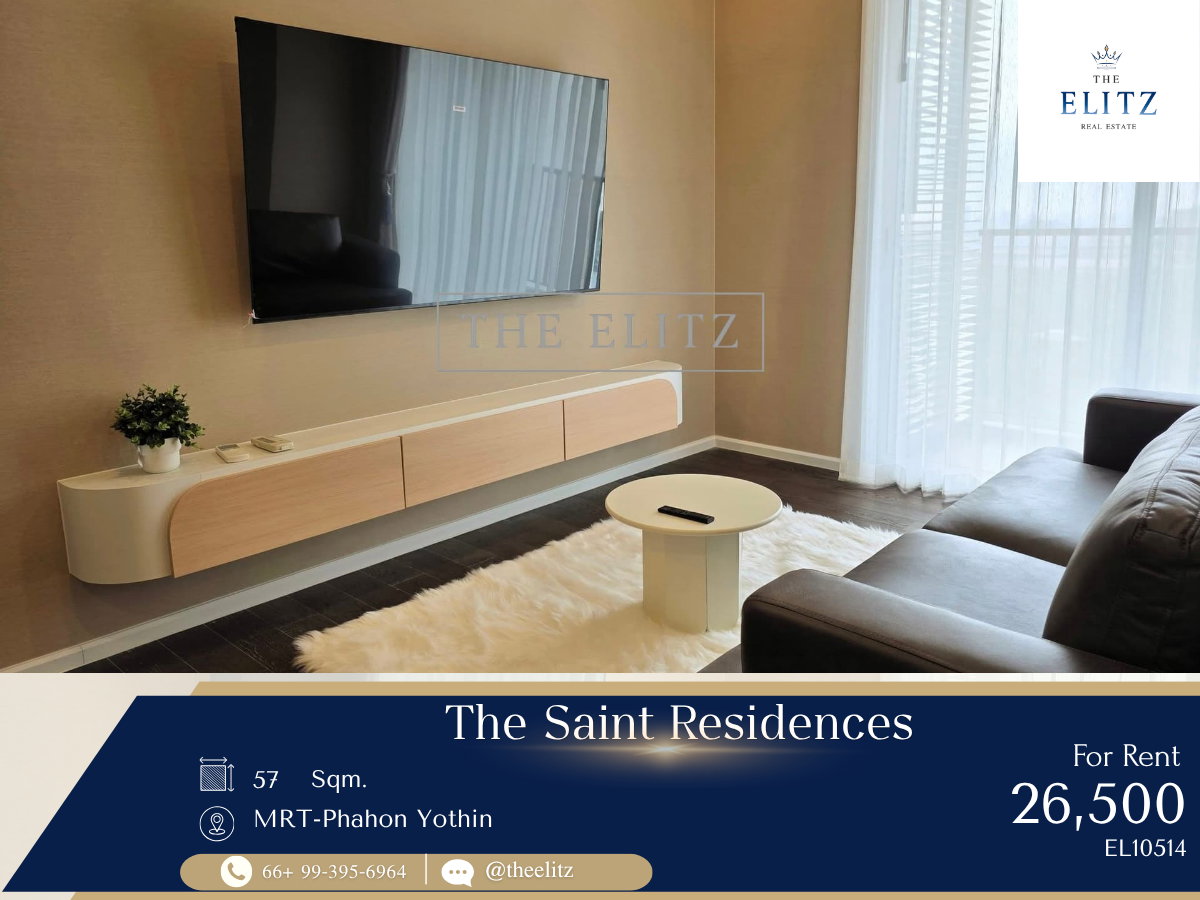 รูป ✨Luxury Living at the Best Location in Ladprao – The Saint Residences ✨ - รูปที่ 1/20