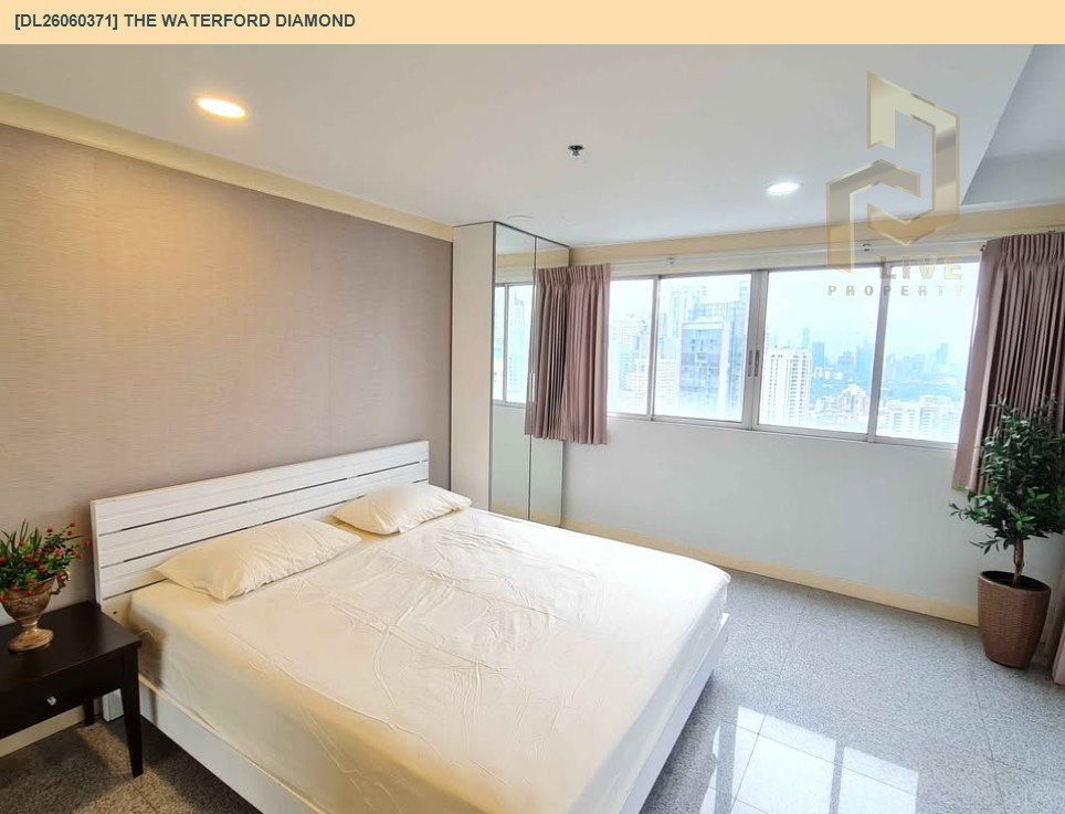 รูป DL26060371 ขายคอนโด เดอะ วอเตอร์ ฟอร์ด ไดมอนด์  (The Waterford Diamond ) ใกล้ BTS พร้อมพงษ์ พร้อมเข้าอยู่ โทรด่วน 0653619502 LineID @952jdxxk - รูปที่ 10/17