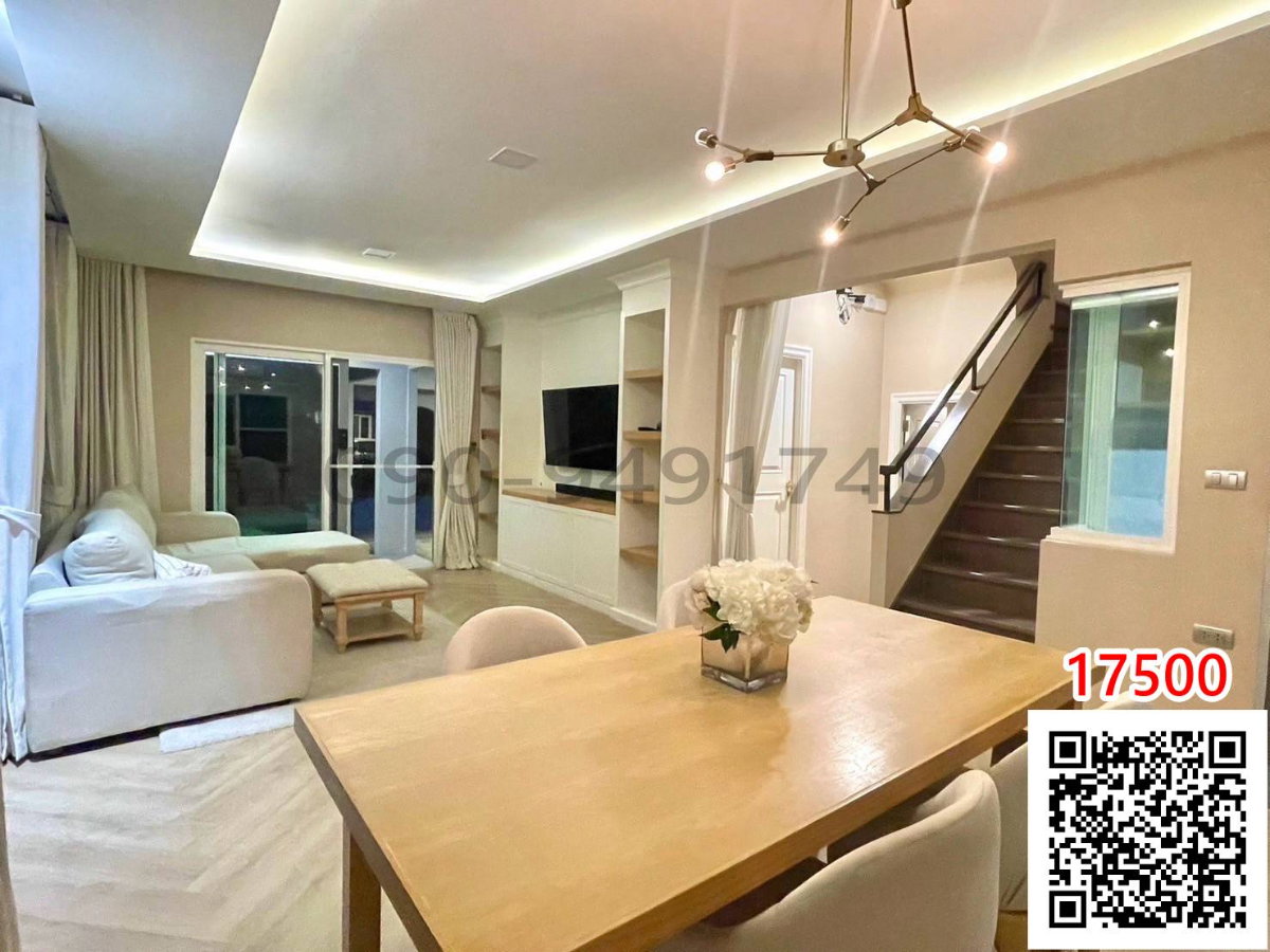 รูป เช่า บ้านเดี่ยว 2 ชั้น หมู่บ้าน มัณฑนา อ่อนนุช - วงแหวน 5 - รูปที่ 2/17