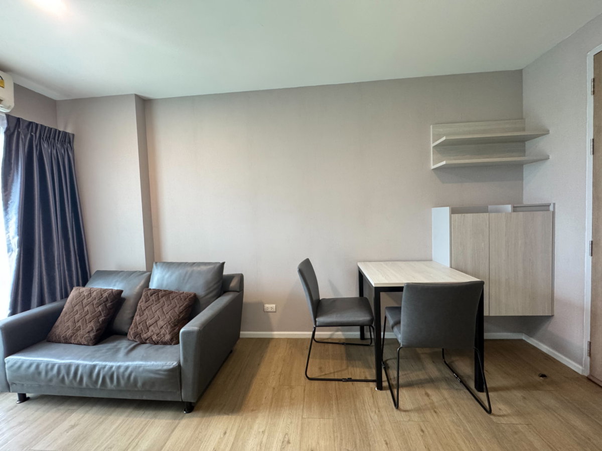 รูป ให้เช่า ริลล์ คอนโด รังสิต  Rill Condo เฟอร์ไฟฟ้าครบ มีฮู้ดดูดควัน ใกล้สถานศึกษา เเละติดรถไฟฟ้า  - รูปที่ 7/17