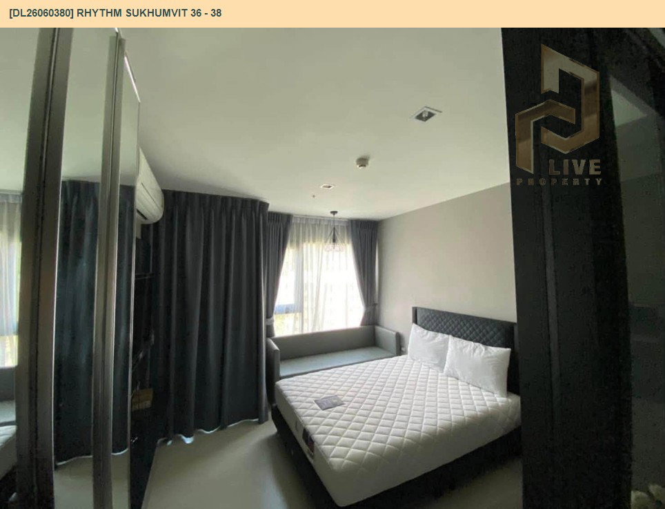 รูป DL26060380 ขายคอนโด ริทึ่ม สุขุมวิท 36 - 38 (Rhythm Sukhumvit 36 - 38) ใกล้ BTS ทองหล่อ พร้อมเข้าอยู่ โทรด่วน 0638692663 LineID @952jdxxk - รูปที่ 3/9