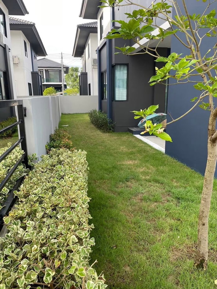 รูป บ้านเดี่ยวให้เช่า ✨ Baanfah Greenery Neola Rangsit Klong 2 ✨ 3 ห้องนอน 3 ห้องน้ำ เฟอร์นิเจอร์ และ เครื่องใช้ไฟฟ้าครบ  - รูปที่ 4/11