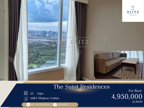 ✨ Rare Unit with Breathtaking Chatuchak Park View | The Saint Residences ✨