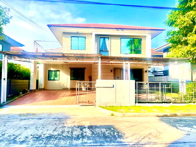 Houses for sale Bangkok : ✅ Single house for sale  Completely added and ready to move in. Near the Orange Line and Yellow Line ✅ Casa Ville Ramkhamhaeng Wongwaen 2