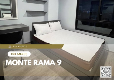 Urgent Sale 🔥 Monte Rama 9 🔥 Fully furnished and equipped with appliances. Near the Orange Line MRT.