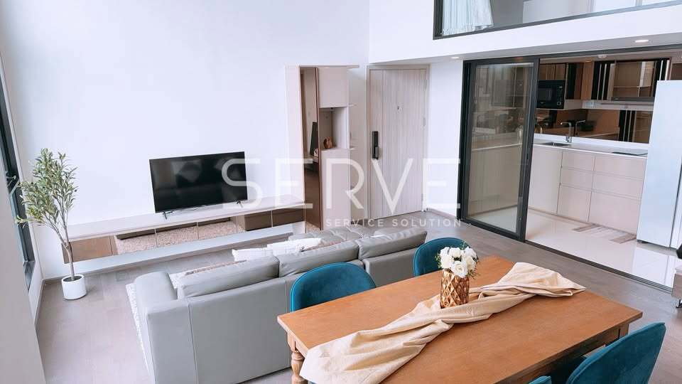 รูป 🔥ห้องDuplex 3นอน ไซส์ใหญ่ ตกแต่งหรู ชั้นสูงสุด วิวโล่ง เฟอร์จัดเต็ม พร้อมอยู่ คอนโดใหม่ทำเลดีมาก ใกล้ BTS ราชเทวี @ Park Origin Ratchathewi - รูปที่ 8/17