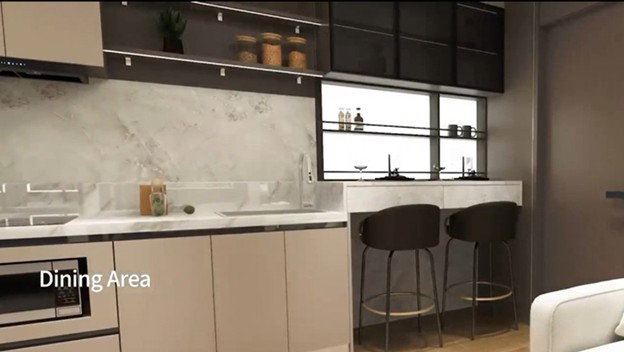 รูป ขายคอนโด Capri Residence Bangtao ชั้น 7 ตกแต่งครบ พร้อมเข้าอยู่ ทำเลดี เดินทางสะดวก - รูปที่ 3/9