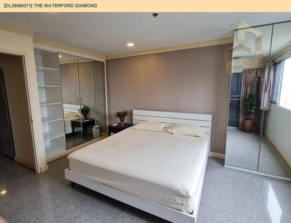 รูป DL26060371 ขายคอนโด เดอะ วอเตอร์ ฟอร์ด ไดมอนด์  (The Waterford Diamond ) ใกล้ BTS พร้อมพงษ์ พร้อมเข้าอยู่ โทรด่วน 0653619502 LineID @952jdxxk - รูปที่ 3/17