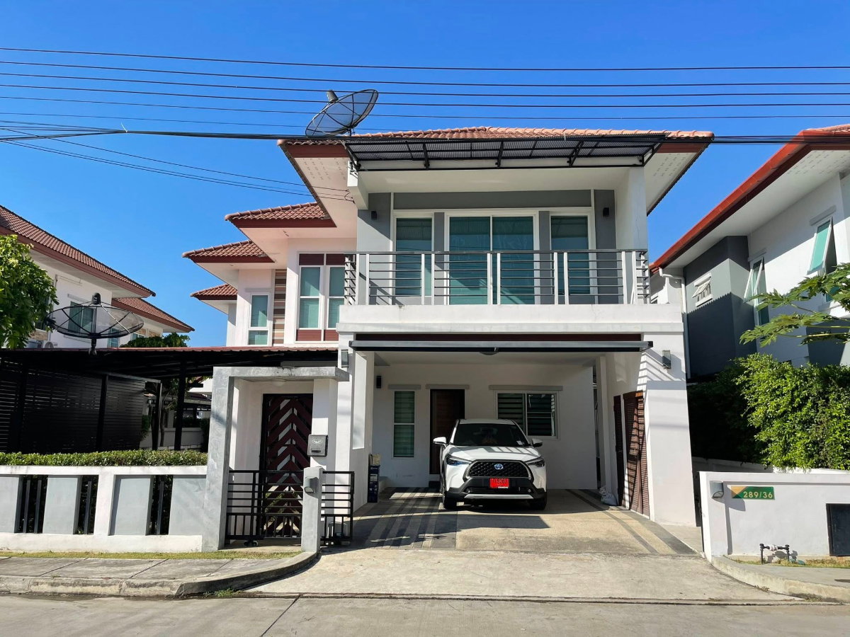 รูป R-104 🏡 บ้านให้เช่า โครงการ Eresma Villa หางดง เชียงใหม่ 📍 ทำเลสงบ เดินทางสะดวก ห่างจากสนามบินเชียงใหม่เพียง 17 กม. - รูปที่ 2/21