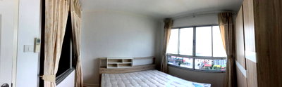 Condos for rent : Condo for rent "LUMPINI VILLE RAMKHAMHAEANG 44" 12th Floor | 36 sq.m. | 1 Bedroom | 1 Bathroom | Near MRT Yaek Lam Sali Station (Yellow Line)