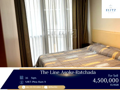 Condos for sale : 🔥 Hot Unit Alert! High-Rise Luxury at The Line Asoke-Ratchada 🔥