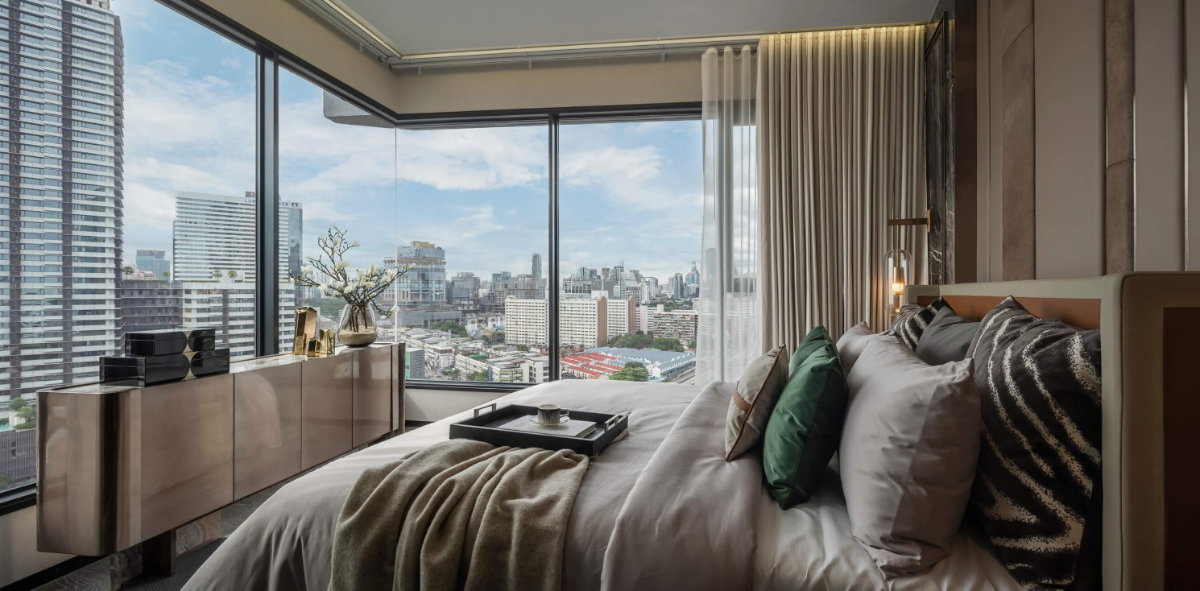 รูป Coco Parc 2 ห้องนอน Combine ห้องไซด์ใหญ่ วิวสวนเบญ - รูปที่ 4/7