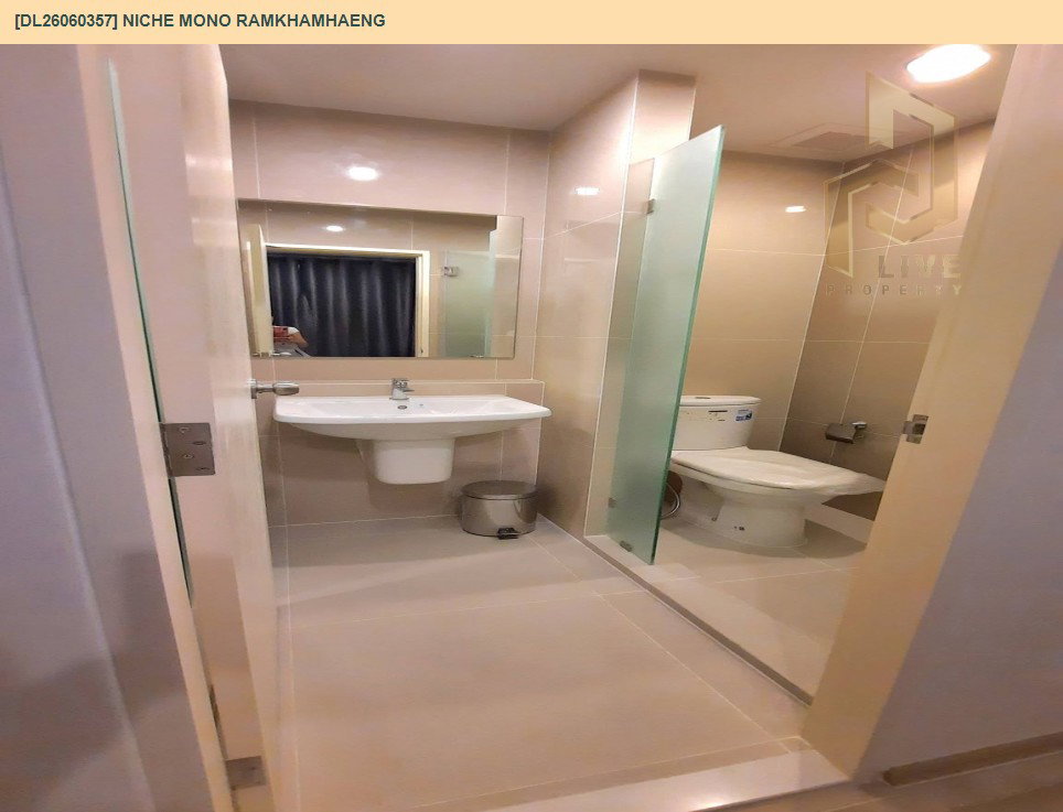 รูป DL26060357 ให้เช่าคอนโด นิช โมโน รามคำแหง (Niche Mono Ramkhamhaeng) ใกล้ - พร้อมเข้าอยู่ โทรด่วน 0638692663 LineID @952jdxxk - รูปที่ 13/15