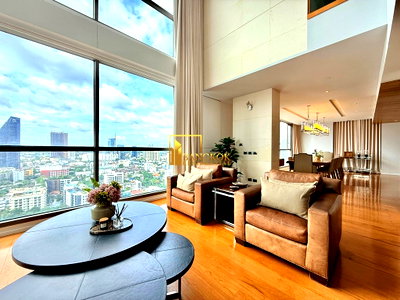 คอนโดให้เช่า : Aequa | Stunning 4 Bed Duplex Penthouse For Rent in Thonglor - BR61399CD