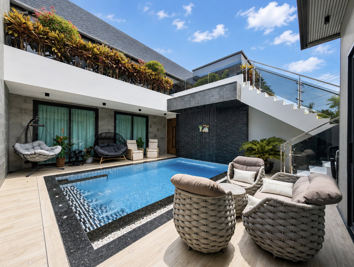 picture Luxury Pool Villa for Sale Thung Klom East Pattaya - 1/32