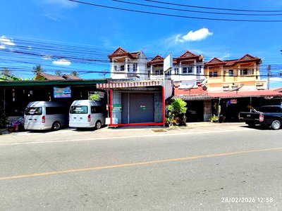 Shophouses for sale Damnoen Saduak Ratchburi : SHOP HOUSE 27 Sq.w. Damnoen Saduak Ratchburi for 2.1M