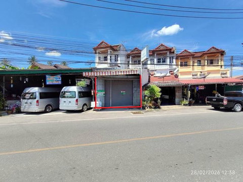 SHOP HOUSE 27 Sq.w. Damnoen Saduak Ratchburi for 2.1M