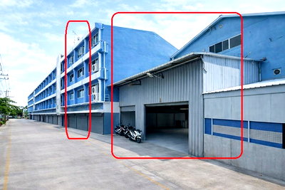 เช่าอาคารพาณิชย์ วิทยาลัยป้องกันราชอาณาจักร (วปอ.) : BTSสะพานควาย 909ม. 34ตรว. ลดราคา40% โฮมออฟฟิศ 4.5ชั้น และโกดัง 304ตร.ม. ตลาดสดห้วยขวาง ทำเลรัชดา อินทามระ7-14 สุทธิสาร