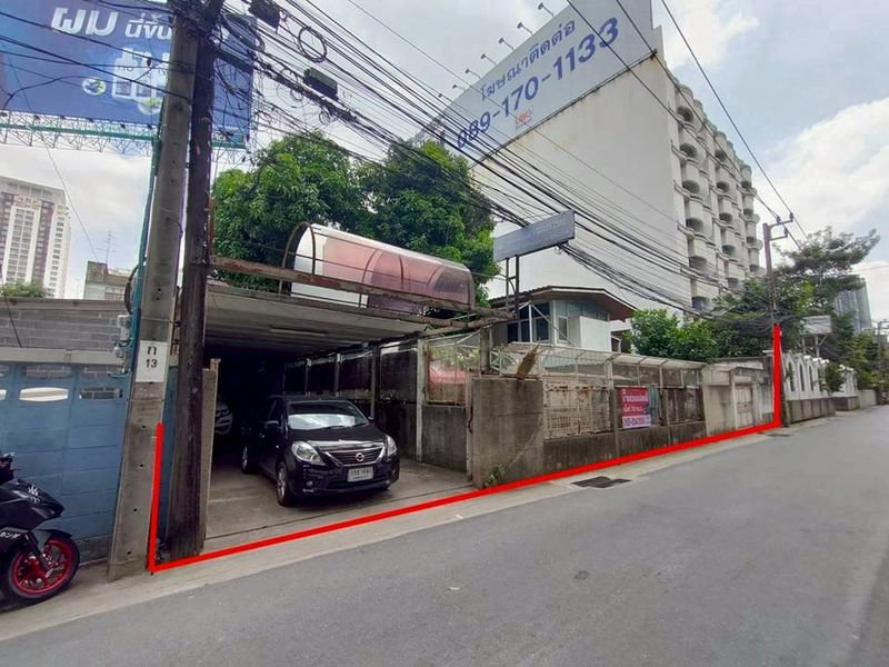 รูป ✨✨✨(ขาย)ที่ดิน ซอย ราชปรารภ 12  | ราชเทวี  ✅ ขนาด 176 ตร.ว. พื้นที่สีแดง - รูปที่ 2/4