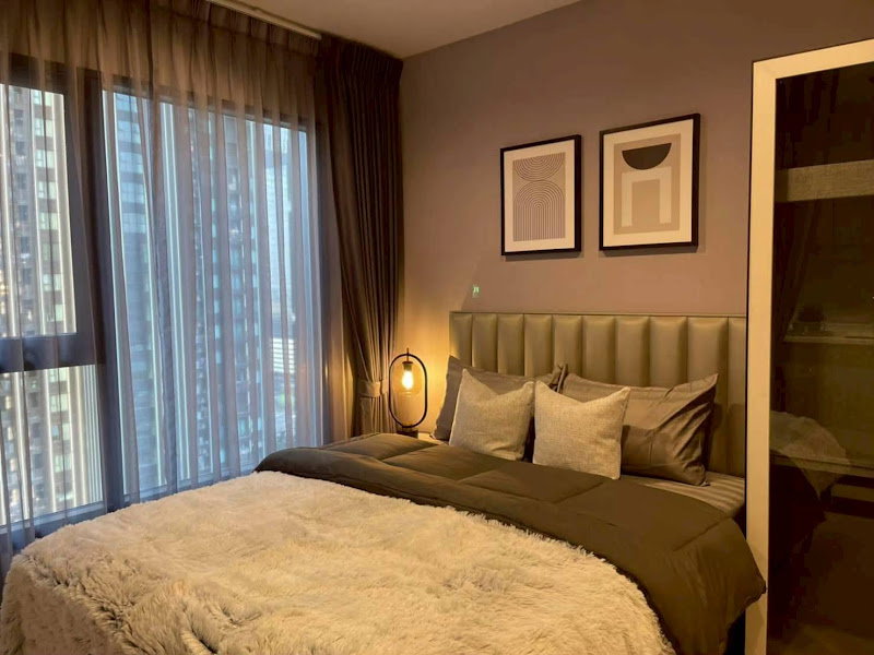 รูป ห้องแต่งสวย ราคาพิเศษ ! ให้เช่า Life Asoke ไฮบ์ เฟอร์และเครื่องใช้ไฟฟ้าครบ - รูปที่ 2/9