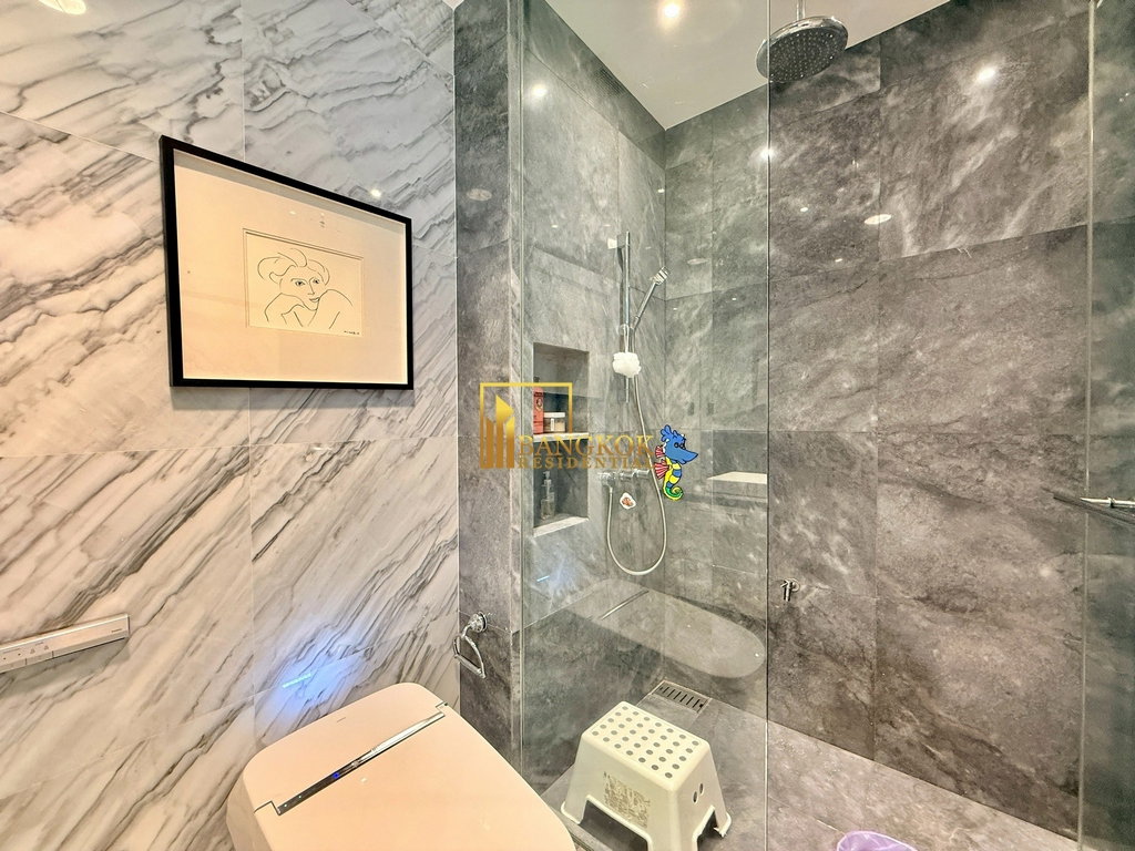 รูป Aequa | Stunning 4 Bed Duplex Penthouse For Rent in Thonglor - BR61399CD - รูปที่ 48/65