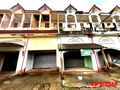 อาคารพาณิชย์ สุราษฎร์ธานี : อาคารพาณิชย์ 40 ตร.วา บ้านตาขุน สุราษฎร์ธานี 2.8M