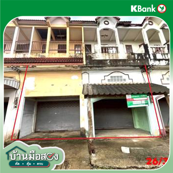 รูป อาคารพาณิชย์ 40 ตร.วา บ้านตาขุน สุราษฎร์ธานี 2.8M - รูปที่ 24/26