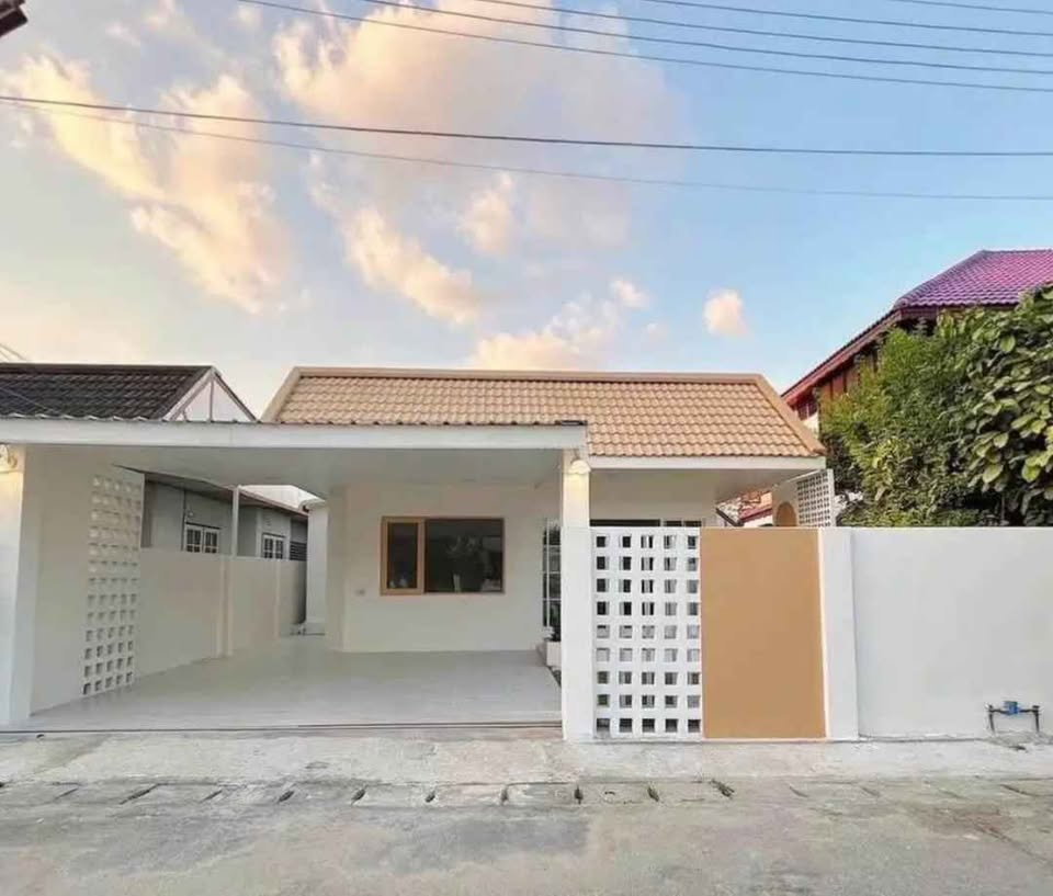 รูป R-107 🏡 บ้านเดี่ยวชั้นเดียวให้เช่า | หมู่บ้านศิริวัฒนานิเวศน์ หนองหอย เชียงใหม่ ✨ บ้านสวย พร้อมเฟอร์นิเจอร์และเครื่องใช้ไฟฟ้าครบ เข้าอยู่ได้ทันที - รูปที่ 5/19