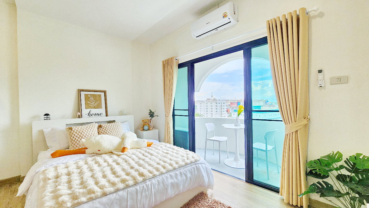 รูป คอนโดวิวดอยสุเทพ ใกล้สนามบิน ใกล้เซ็นทรัลแอร์พอร์ต รีโนเวทใหม่ เฟอร์ครบพร้อมอยู่ เพียง 1.39 ล้าน @Sereno Airport - รูปที่ 5/12