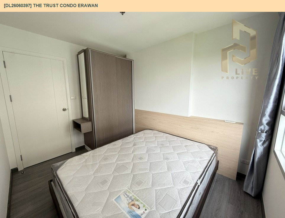 รูป DL26060397 ให้เช่าคอนโด เดอะ ทรัสต์ คอนโด เอราวัณ (The Trust Condo Erawan) ใกล้ BTS ช้างเอราวัณ พร้อมเข้าอยู่ โทรด่วน 0653619502 LineID @952jdxxk - รูปที่ 9/9