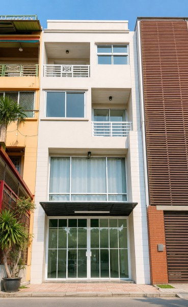 รูป เหม่งจ๋าย ศรีวรา ประชาอุทิศ โฮมออฟฟิศ 3.5 ชั้น 4นอน 3 น้ำ 18 ตร.วา.220 ตร.ม. เดอะซีน ทาวน์ อิน ทาวน์ 600 ม. - รูปที่ 1/8