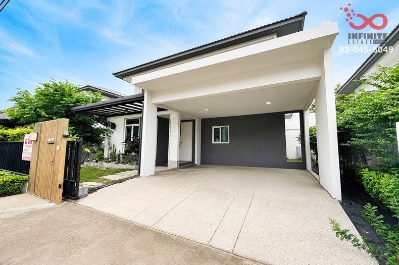 รูป ขายบ้านเดี่ยว 2 ชั้น 60 ตร.ว. ม.มัณฑนา เวสต์เกต กาญจนาภิเษก บางใหญ่  ใกล้ MRT สายสีม่วง - รูปที่ 2/10
