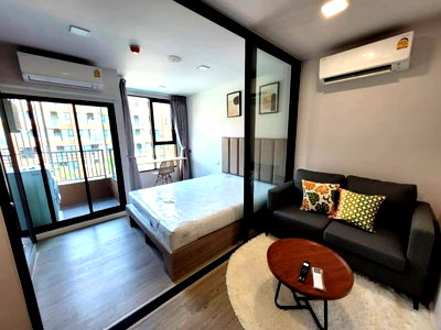 Condos for rent : For Rent: Kave Town Colony Building D, 5th Floor Size: 25.28 sq.m. 🏊 Beautiful pool view | 🧭 North-facing