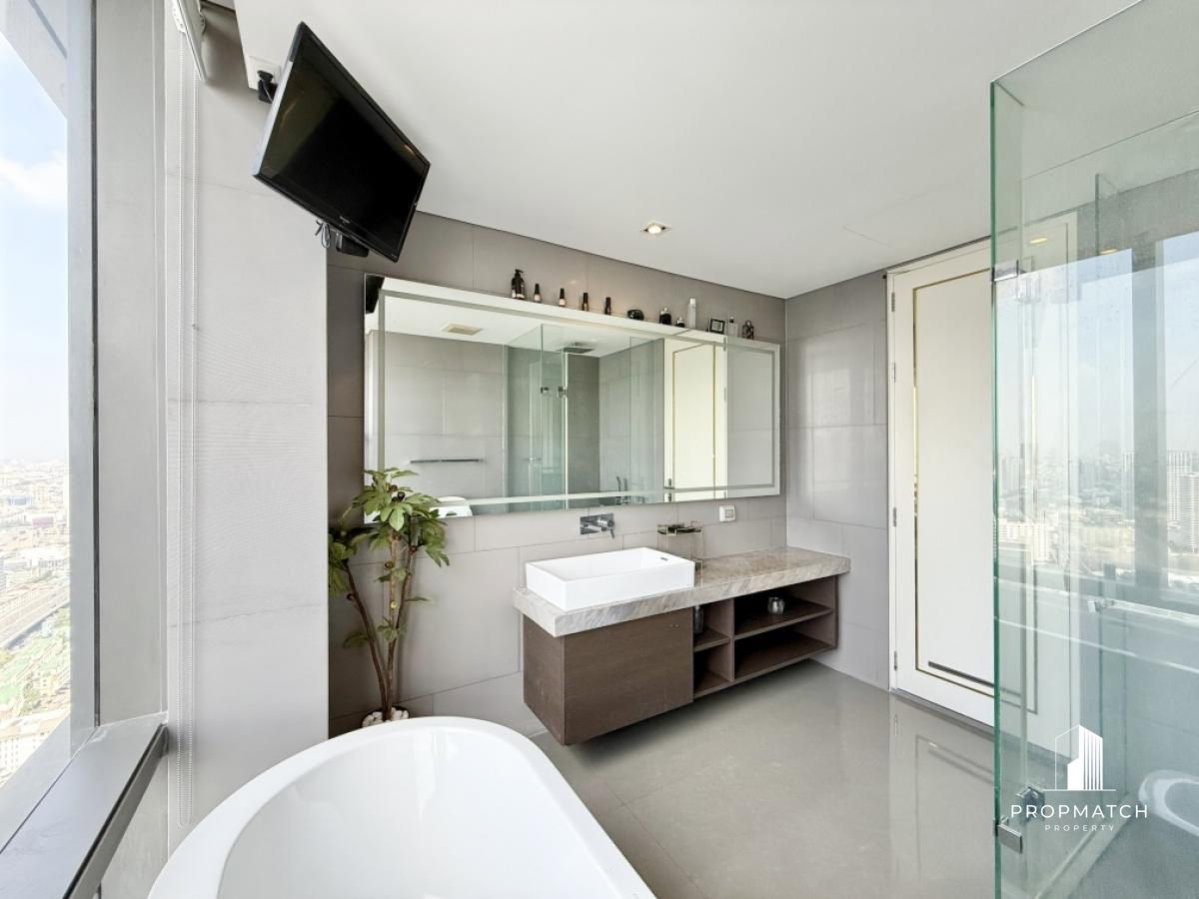 รูป PM031517 ✨Flash Deal ✨ The Bangkok Sathorn (1Bed 2Bath 120.5 SQM.) พร้อมอยู่ ! เพียง 120,000 บาทต่อเดือน Tel.0981315848 @propmatch - รูปที่ 22/23