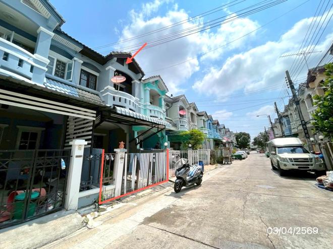 รูป ทาวน์เฮ้าส์ 18 ตร.วา นันทนา การ์เด้น บางพลี สมุทรปราการ 1.6M - รูปที่ 2/14