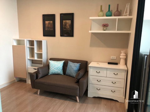 PM031884 ✨Flash Deal ✨ The Capital Ratchaprarop - Vibhavadi (1Bed 1Bath 33 SQM.) พร้อมอยู่ ! เพียง 15,000 บาทต่อเดือน Tel.0981315848 @propmatch
