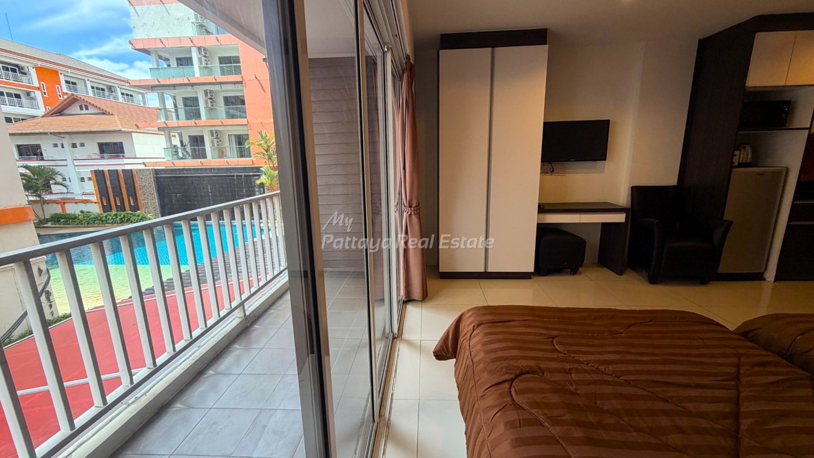 รูป 🛏️ Studio - 🛁 1 ห้องน้ำ - 🏙️ Pool View - 🌏 ชื่อชาวต่างชาติ - 🏢 New Nordic VIP 3 Pattaya - รหัส: VIP304 - รูปที่ 5/9
