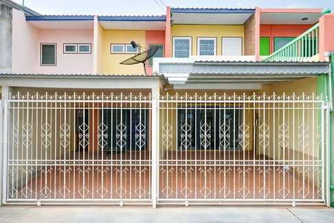 ใกล้รพ.มงกุฎวัฒนะและตลาดเมืองทอง ทาวน์เฮาส์ 2 ชั้น 3นอน 4แอร์ 2น้ำ ขนาด 24 ตร.ว. ใกล้ MRT ศูนย์ราชการเฉลิมพระเกียรติ 700 ม.