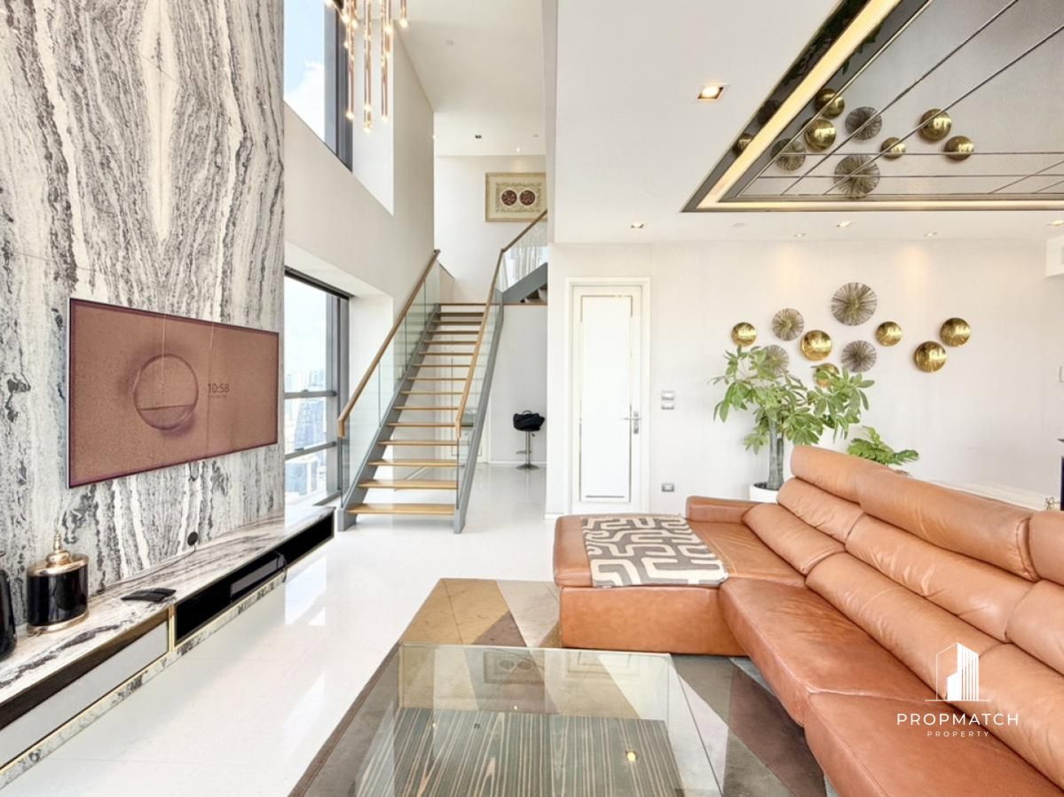 รูป PM031517 ✨Flash Deal ✨ The Bangkok Sathorn (1Bed 2Bath 120.5 SQM.) พร้อมอยู่ ! เพียง 120,000 บาทต่อเดือน Tel.0981315848 @propmatch - รูปที่ 3/23