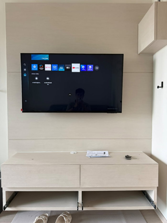 รูป 🟢ห้องสวย!! พร้อมเข้าอยู่!! 🟢นิว โนเบิล ไฟฉาย - วังหลัง 1 ห้องนอน ติด MRT ไฟฉาย สอบถาม📱ADD LINE @572aurac แอดมินตอบไว✨ - รูปที่ 3/11