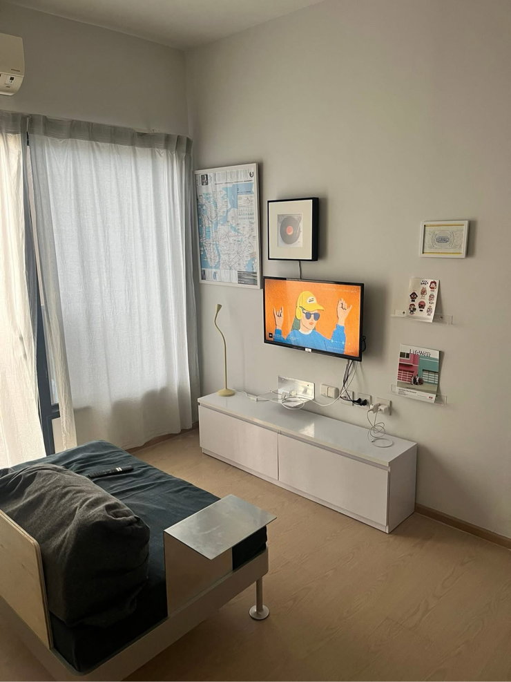 🔥 13,500-1นอน ชั้น 20+ 27 ตร.ม. เฟอร์ครบ @The Tree Sukhumvit 71 ใกล้ BTS พระโขนง 3.5 กม.