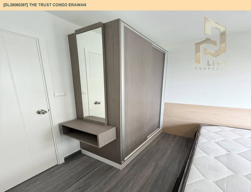 รูป DL26060397 ให้เช่าคอนโด เดอะ ทรัสต์ คอนโด เอราวัณ (The Trust Condo Erawan) ใกล้ BTS ช้างเอราวัณ พร้อมเข้าอยู่ โทรด่วน 0653619502 LineID @952jdxxk - รูปที่ 6/9