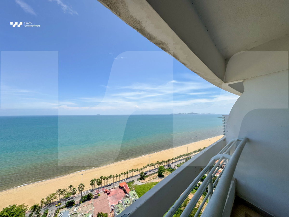 รูป 🔥For Sale, Sea View🔥Metro Jomtien Condotel, 2 Bedrooms/2 Bathrooms 100 sqm 31st Floor, Next to Jomtien Beach. Call 087-355-2274 - รูปที่ 12/31