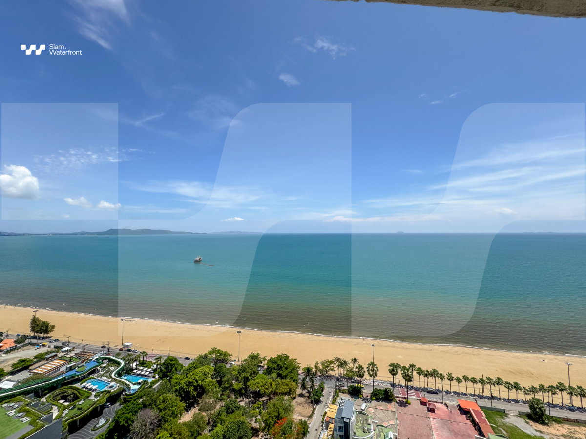 รูป 🔥For Sale, Sea View🔥Metro Jomtien Condotel, 2 Bedrooms/2 Bathrooms 100 sqm 31st Floor, Next to Jomtien Beach. Call 087-355-2274 - รูปที่ 3/31