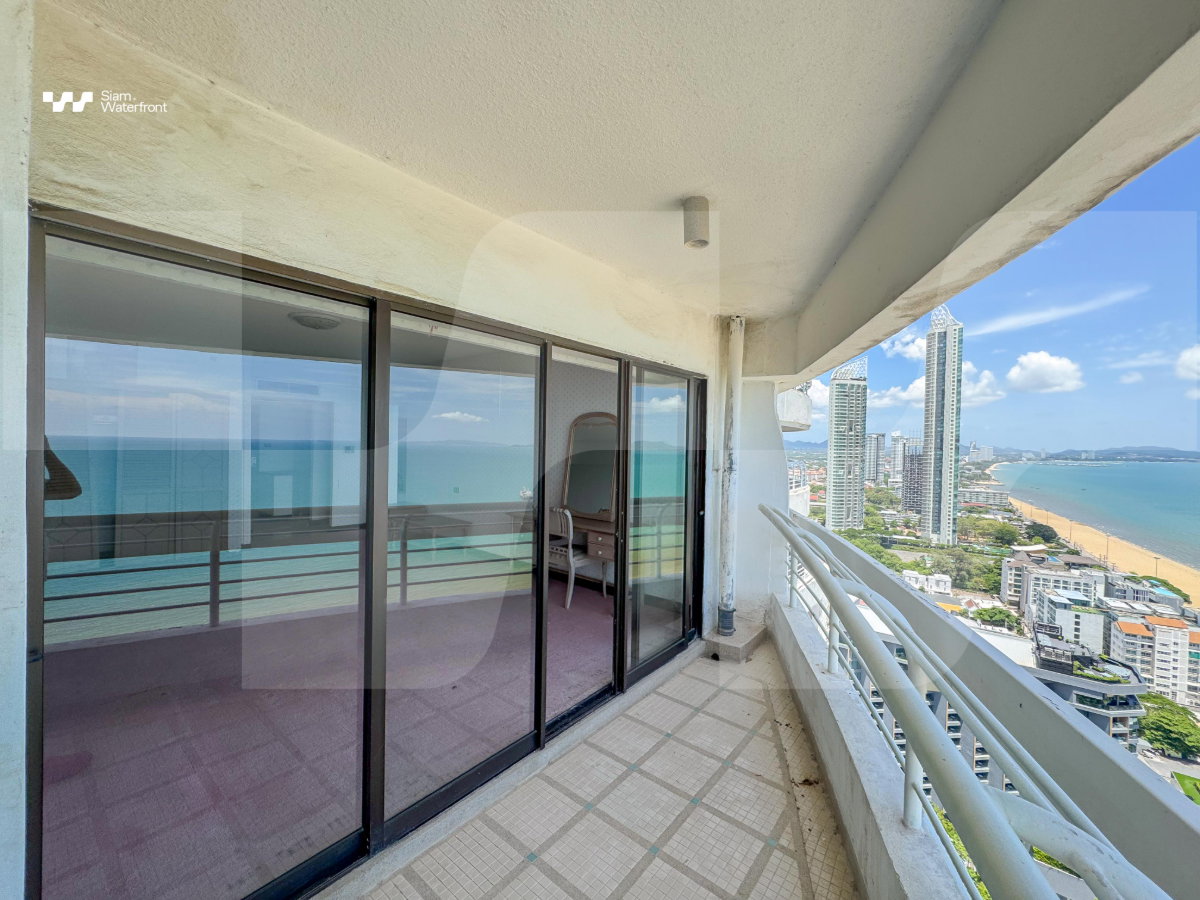 รูป 🔥For Sale, Sea View🔥Metro Jomtien Condotel, 2 Bedrooms/2 Bathrooms 100 sqm 31st Floor, Next to Jomtien Beach. Call 087-355-2274 - รูปที่ 6/31